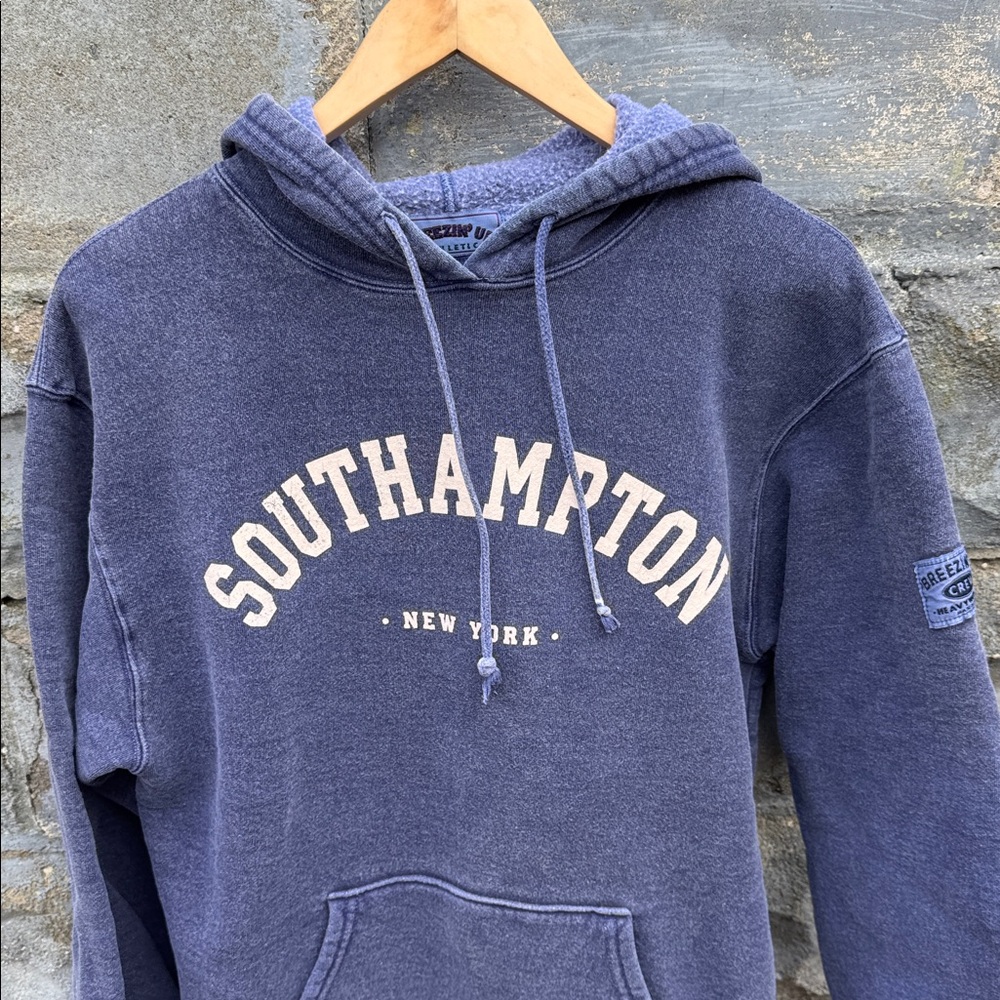 Vintage Southampton Hoodie Medium 90s Long Island Hamptons Beach Surf